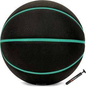 img 3 attached to 🏀 AND1 Tactic Softech Rubber Basketball (Deflated with Pump): For Streetball, Indoor/Outdoor Basketball Games