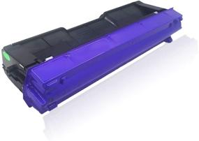 img 1 attached to 🖨️ High Capacity 4 Color Toner Cartridges (Black, Cyan, Magenta, Yellow) - Compatible with RICOH Aficio SP C250DN C250SF C261SFN C261SFNw C261DNw Laser Printers - 2300 Pages - VICTORSTAR