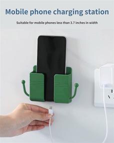 img 3 attached to Tododli Wall Mounted Multi Functional Self Adhesive Phone，Headset
