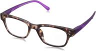 👓 enhance your reading experience with peepers by peeperspecs style one rectangular reading glasses logo