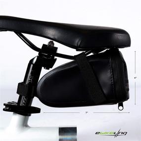 img 3 attached to EBIKELING Waterproof Bicycle Saddle Bag - Under Seat Bike Bag - Cycling Bag for Bike Seat