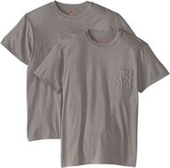 👕 hanes premium cotton pocket t-shirt - high-quality men's clothing for shirts logo