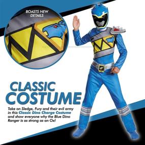 img 2 attached to 🦸 Ranger Charge Classic Costume Dress Up & Pretend Play with Disguise