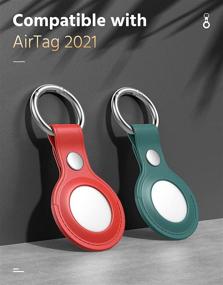 img 3 attached to MoKo 2-Pack Key Ring Case For AirTag 2021