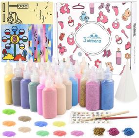 img 4 attached to 🎨 Vibrant and Playful: Otters Colored Children Sheets Painting for Endless Creativity!