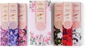 img 4 attached to 🌸 Experience the Exquisite Scent of NAQSH Premium Hand Rolled Incense 6x20 - Assorted Pack of 6 for a Flowery Aura