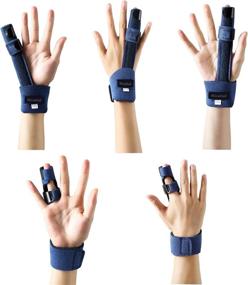 img 2 attached to 🤞 Finger Extension Splint - Trigger Finger, Mallet Finger, Immobilization, Fractures & More (Pack of 10)