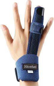 img 1 attached to 🤞 Finger Extension Splint - Trigger Finger, Mallet Finger, Immobilization, Fractures & More (Pack of 10)