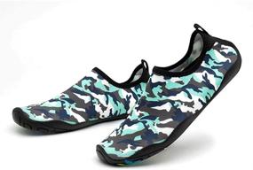 img 4 attached to Quick Dry Lightweight Barefoot Drainage Jogging Sports & Fitness