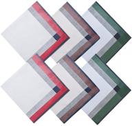 👕 hankeep assorted handkerchiefs hankies - pack of 6 logo
