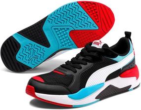 img 3 attached to 👟 Стильные и модные: кроссовки PUMA X Ray черные металлические серебряные высокие мужские кроссовки для фанатов модных кроссовок