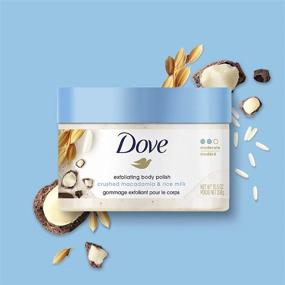 img 1 attached to Dove Exfoliating Smoother Macadamia Nourishes
