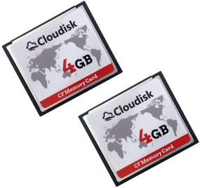 img 4 attached to Cloudisk Compact Flash Memory Card CF Card High Speed Reader Camera Card For DSLR (4GB2PK)