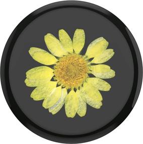 img 3 attached to 🌼 PopSockets PopGrip: Pressed Flower Yellow Daisy Swappable Top for Phones and Tablets