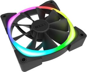 img 2 attached to 🌈 NZXT AER RGB 2 - 140mm LED RGB PWM Fan for Hue 2 - Advanced Lighting & Customizations - Fluid Dynamic Bearing - Winglet Tips - Single (HUE2 Lighting Controller Not Included)