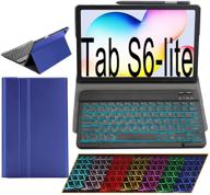 samsung galaxy tab s6 lite case with keyboard tablet accessories logo