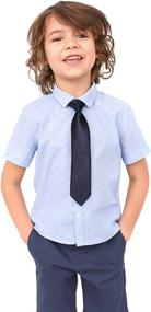 img 1 attached to 👔 Adjustable Kids Boys Necktie: Stylish Boys' Accessory via Neckties