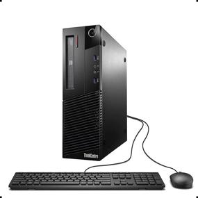 img 4 attached to Renewed Lenovo ThinkCentre M83 Small Form High Performance Business Desktop PC (Intel Core i5-4570 3.2GHz, 8GB DDR3 RAM, 240GB SSD, DVD-ROM, WiFi, Windows 10 Pro)