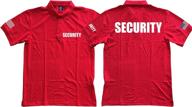 🦅 high-quality gs eagle printed security shirt in 5x large - ensuring optimum safety and comfort logo