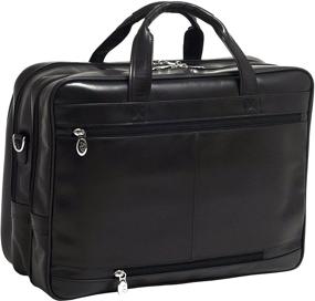 img 3 attached to 👜 McKlein USA Rockford 15.6" Leather Laptop Briefcase - Stylish and Durable for Business Professionals