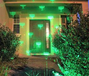 img 1 attached to 🕎 Laser Lights for Chanukah: Enhanced Outdoor Home Decoration & Hanukkah Lights Show