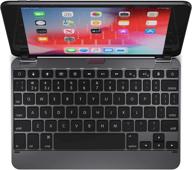 brydge 7.9 keyboard for ipad mini 4th and 5th generation - aluminum, wireless, rotating hinges, 180 degree viewing (space gray) logo