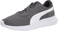 👟 puma activate sneaker black white men's shoes: fashionable sneakers at their best logo