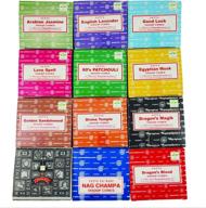 assorted 12 pack of shrinivas sugandhalaya satya sai baba nag champa incense dhoop cones - 144 cones логотип