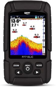 img 2 attached to Enhance Recreational Fishing Experience with LUCKY Portable Fish Finder for Dock, Shore, or Bank Fishing