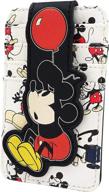 🎈 disney mickey mouse balloon all over print card holder wallet by loungefly logo