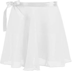 img 3 attached to 🩰 Freebily Chiffon Classic Ballerina Costume - Girls' Skirts & Skorts Collection