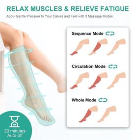 img 1 attached to Medcursor Heat Leg Massager Grey