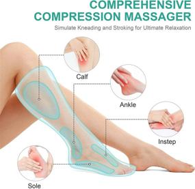img 3 attached to Medcursor Heat Leg Massager Grey