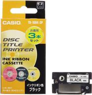 casio printer ribbon tr 18bk 3p pieces logo