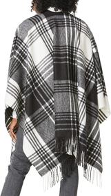 img 2 attached to Stylish Nomad Shawl Poncho: A Must-Have Winter Women's Accessory in Scarves & Wraps