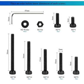 img 2 attached to HanTof Threaded Machine Assortment Wrench，Black