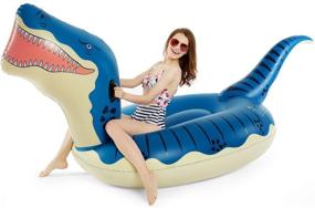 img 4 attached to 🦖 Discover the Thrilling Jasonwell Inflatable Dinosaur - Tyrannosaurus Inflatables for Endless Fun!