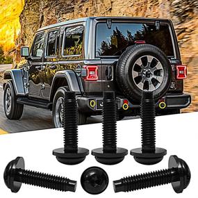 img 2 attached to 🚗 OEM Style Brackets Windshield 2007-2018 Wrangler: The Perfect Fit for Your Vehicle