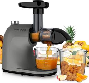 img 4 attached to 🥤 Cold Press Juicer Machine with Total Pulp Control and Easy Clean, Masticating Juicers for Vegetables and Fruits - Slow Juicer with 2-Speed Modes, Reverse Function & Quiet Motor