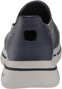 img 2 attached to Skechers Mens Loafer Black White Men's Shoes