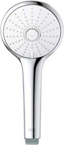 img 1 attached to 🚿 GROHE 26513000 Euphoria 110 Massage Handshower - Ultimate Shower Experience with 3 Spray Functions, Starlight Chrome