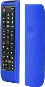 img 4 attached to 📺 Силиконовый чехол для пульта Samsung BN59-01199F Smart TV - синий, кожух для пульта