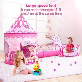 img 1 attached to 🏰 Outdoor Birthday Playhouse for Princess Toddlers