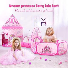 img 2 attached to 🏰 Outdoor Birthday Playhouse for Princess Toddlers