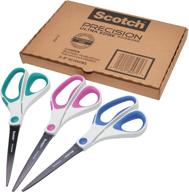 scotch precision scissors 3 pack 1458 3amz logo