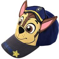 🧢 playful paw patrol baseball cap: chase & marshall | boys toddler cotton hat logo