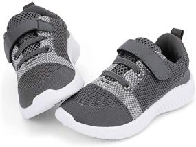 img 4 attached to 👟 Nerteo Boys' Breathable Lightweight Washable Sneakers