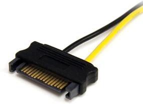 img 2 attached to 🔌 StarTech.com 6-inch SATA Power to 8-Pin PCI Express Video Card Power Cable Adapter - SATA to 8-Pin PCIe Power Converter (SATPCIEX8ADP)