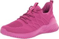 👟 socviis women's lightweight sneakers for walking, running, casual wear – tennis shoes with platformsole for girls, ladies. ideal clothes for trendy trainers. logo