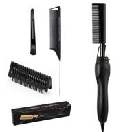 🏾 revolutionize african american hair styling with the electric hot comb hair straightener! logo